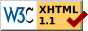 This Page Is Valid XHTML 1.1.